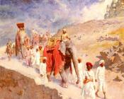 An Indian Hunting Party - 埃德温·罗德·威克斯